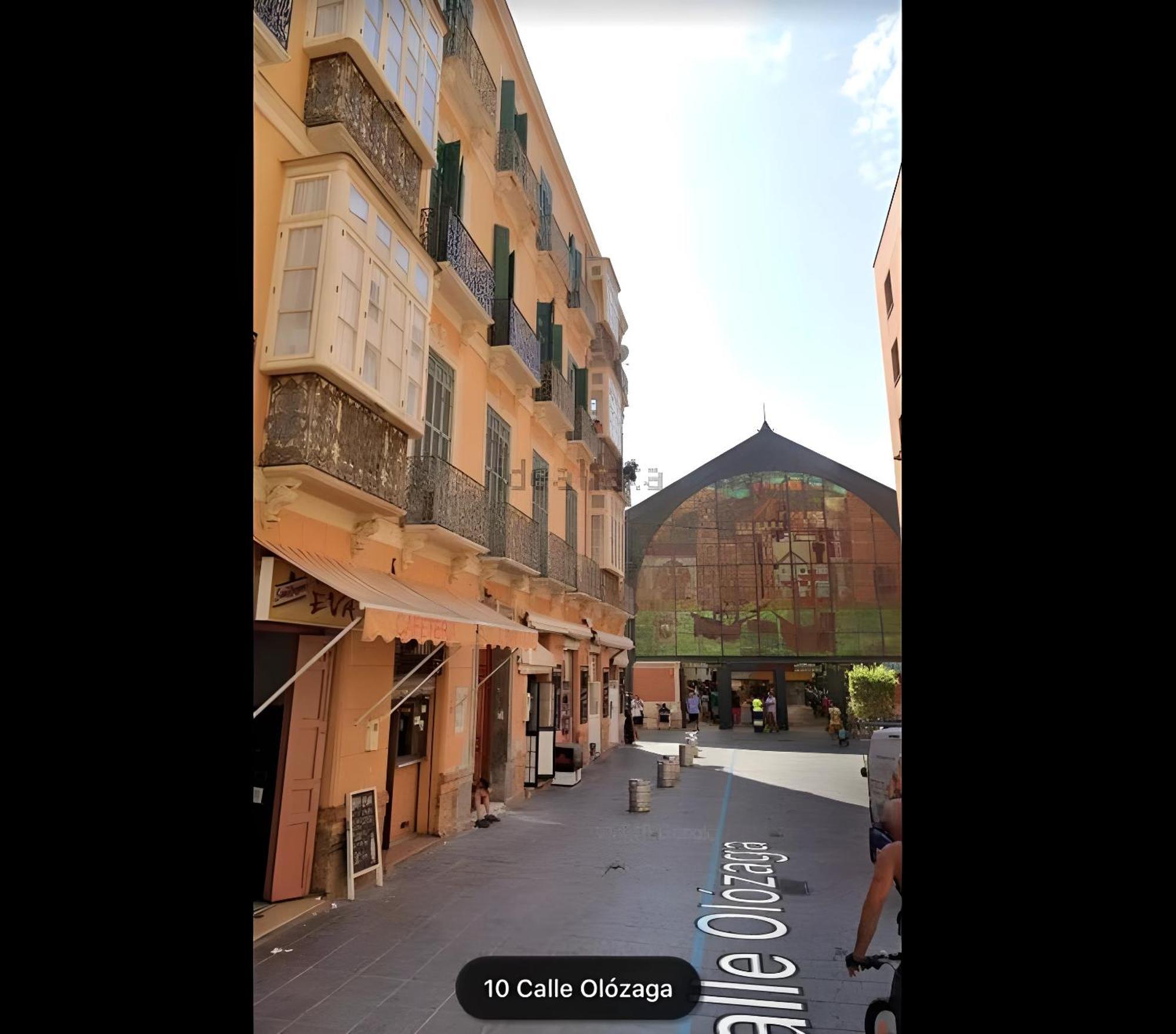 Atico Corazon De Atarazanas Lägenhet Málaga Exteriör bild